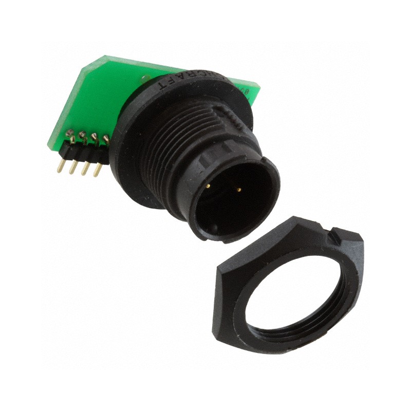 1 pcs : EN3P2MRAPCBW - CONN RCPT MALE 2POS GOLD SOLDER