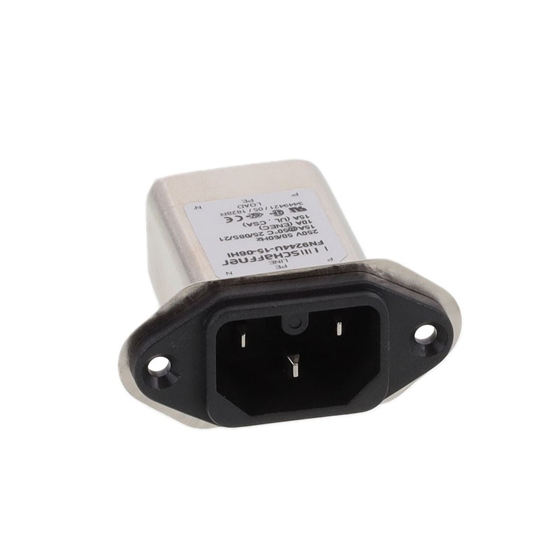 1 pcs : FN9244U-15-06HI - PWR ENT RCPT IEC320-C16 PANEL QC