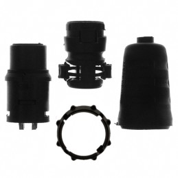 1 pcs : EN3C4FX - CONN PLUG FMALE 4P GOLD SLDR CUP