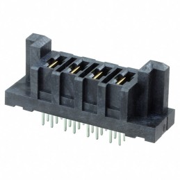 1 pcs : PES-04-02-L-VT - CONN RCPT 4POS PCB SLDR