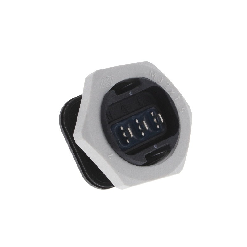 1 pcs : 4312.0002 - PWR ENT RCPT IEC320 PANEL SLDR