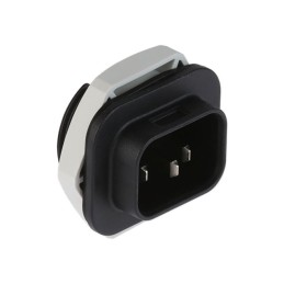 1 pcs : 4312.0000 - PWR ENT RCPT IEC320 PANEL QC