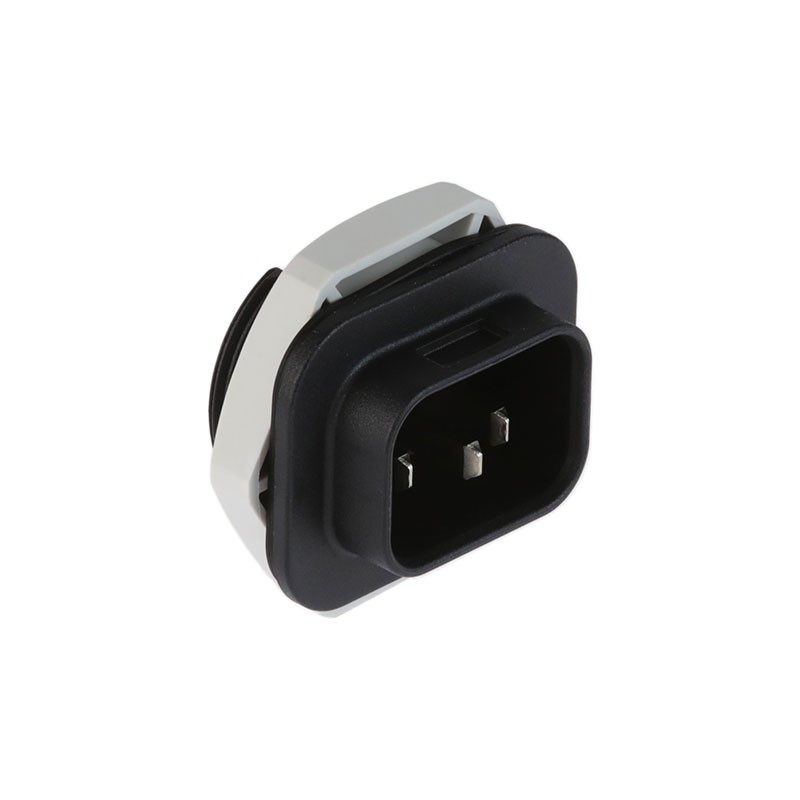 1 pcs : 4312.0000 - PWR ENT RCPT IEC320 PANEL QC