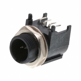 1 pcs : TRASM4MX - CONN RCPT MALE MINI XLR 4P SLDR