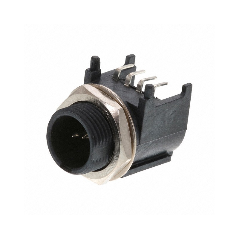 1 pcs : TRASM4MX - CONN RCPT MALE MINI XLR 4P SLDR