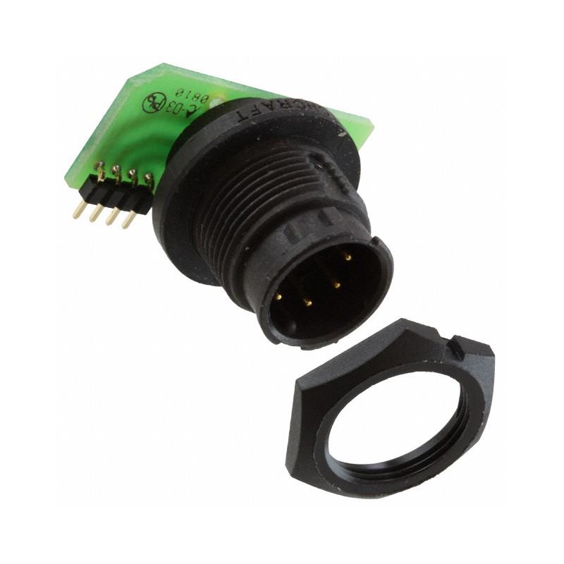 1 pcs : EN3P7MRAPCBW - CONN RCPT MALE 7POS GOLD SOLDER