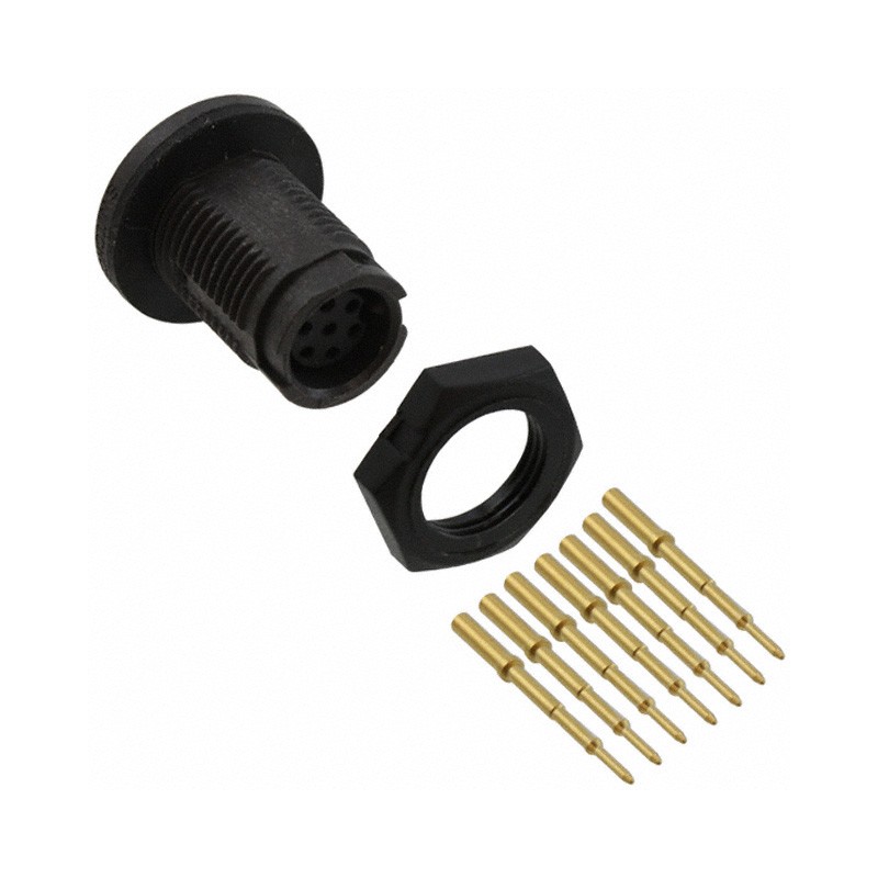 1 pcs : EN2P7F26 - CONN RCPT FMALE 7POS GOLD CRIMP