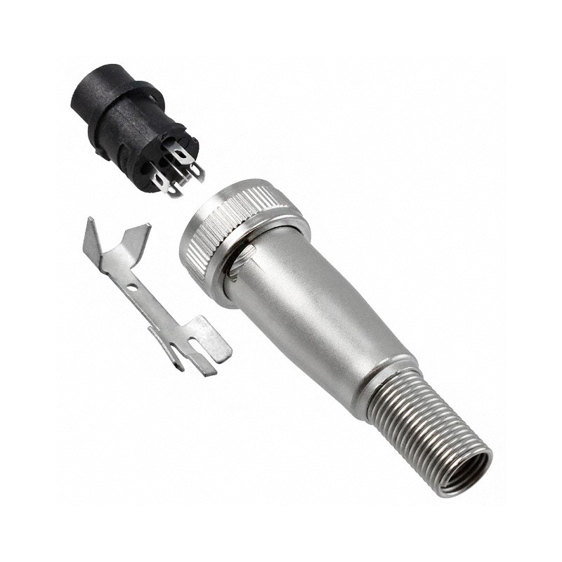 1 pcs : SL405FX - CONN PLUG FMALE 5P SOLDER EYELET