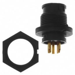 1 pcs : EN3P5FX - CONN RCPT FMALE 5P GOLD SLDR CUP