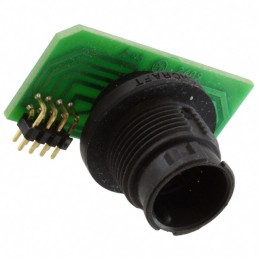 1 pcs : EN3P9MRAPCBW - CONN RCPT MALE 9POS GOLD SOLDER