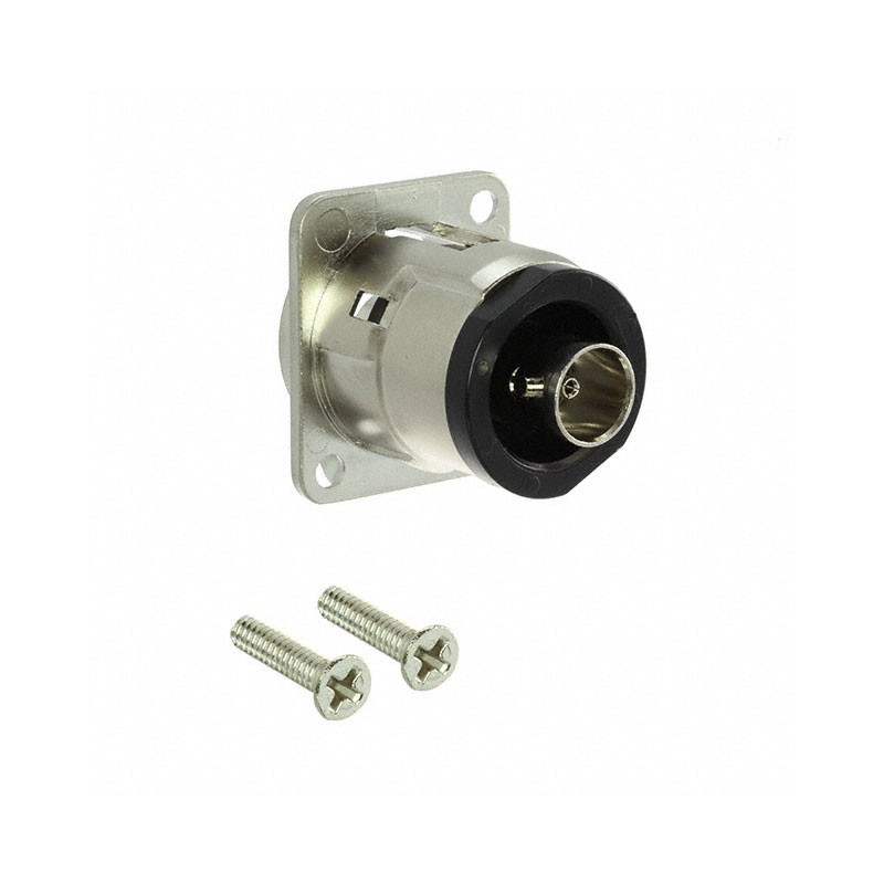 1 pcs : EHRCABNCXPKG - RCA-BNC PANEL MOUNT NICKEL BAG