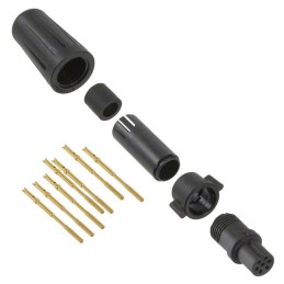 1 pcs : EN2C7F26G2W - CONN PLUG FMALE 7POS GOLD CRIMP