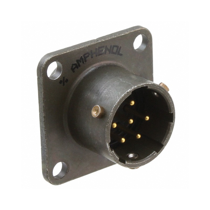 1 pcs : PT02E-10-98P - CONN RCPT MALE 6P GOLD SLDR CUP