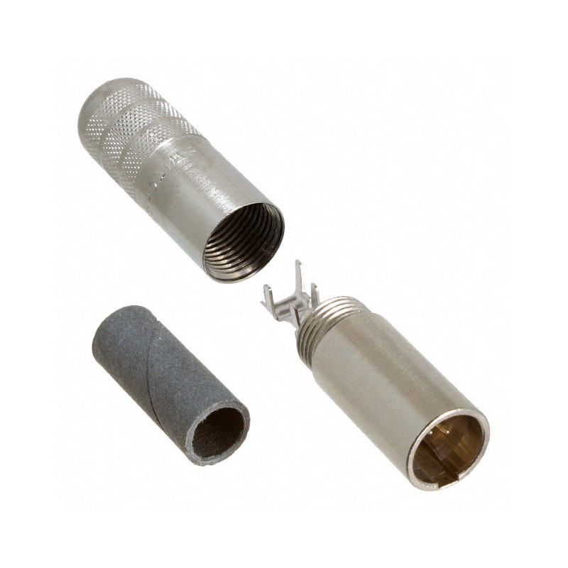 1 pcs : TA6MSH - CONN RCPT MALE MINI XLR 6P SLDR