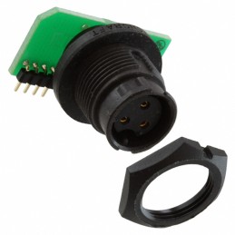 1 pcs : EN3P3FRAPCBW - CONN RCPT FMALE 3POS GOLD SOLDER