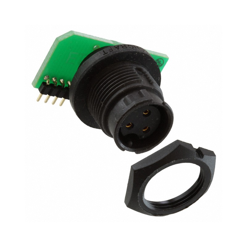 1 pcs : EN3P3FRAPCBW - CONN RCPT FMALE 3POS GOLD SOLDER