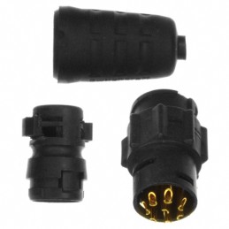 1 pcs : EN3L8MX - CONN RCPT MALE 8P GOLD SLDR CUP