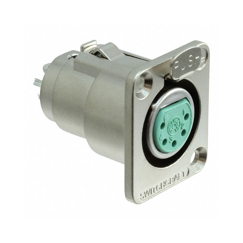 1 pcs : DE5F - CONN PLUG FMALE XLR 5P SLDR CUP