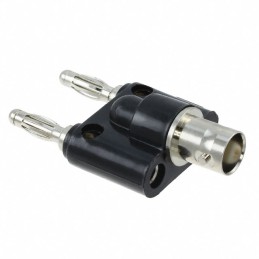 1 pcs : 7021 - ADAPT BNC JACK TO BAN PLUG DBL