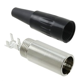 1 pcs : TA4MLX - CONN RCPT MALE MINI XLR 4P SLDR