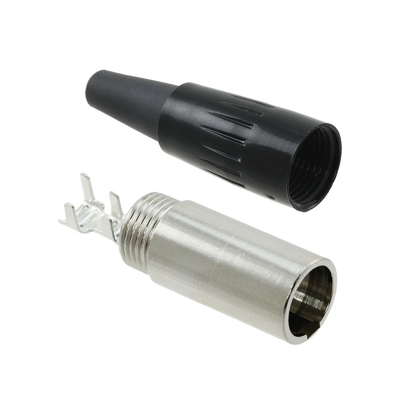 1 pcs : TA4MLX - CONN RCPT MALE MINI XLR 4P SLDR