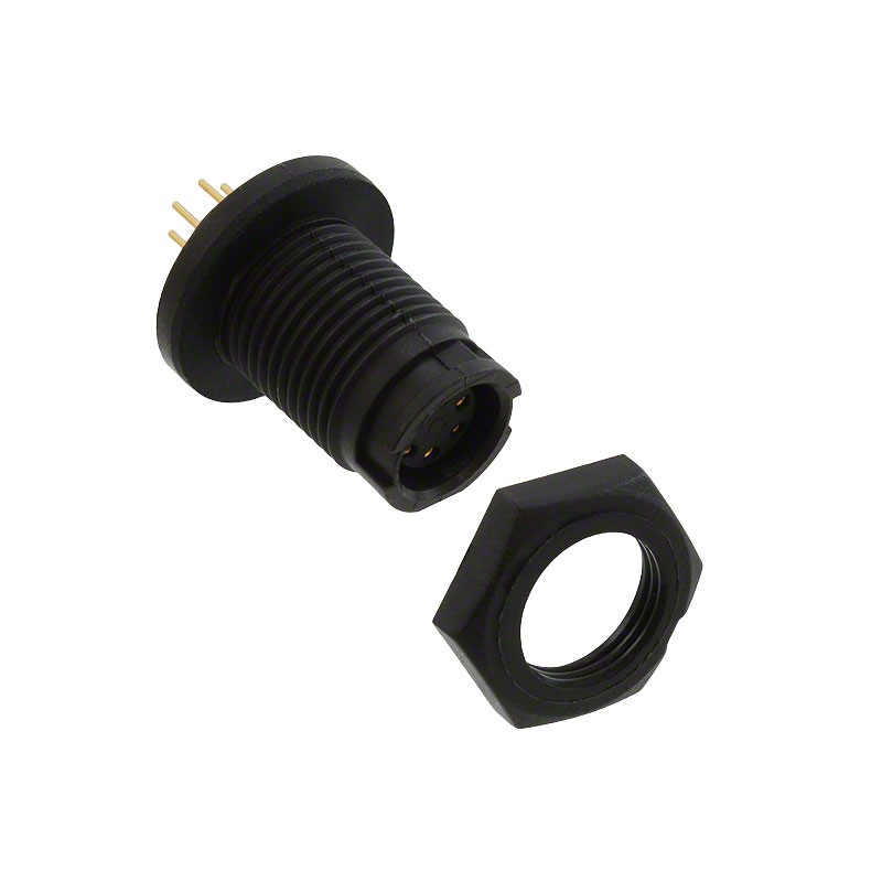 1 pcs : EN2P6F26P - CONN RCPT FMALE 6POS GOLD SOLDER