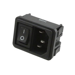 1 pcs : 1609112-2 - PWR ENT MOD RCPT IEC320-C14 PNL