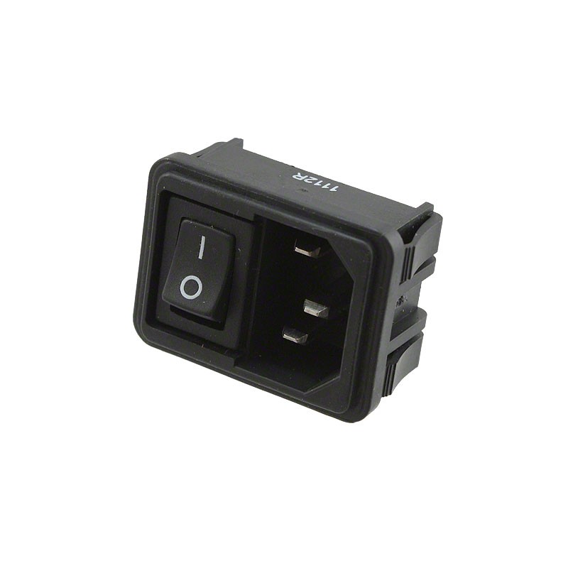 1 pcs : 1609112-2 - PWR ENT MOD RCPT IEC320-C14 PNL