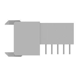 1 pcs : 3-5100147-0 - CONN RECEPT 110POS 2MM PRESS-FIT