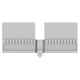 1 pcs : 3-5100147-0 - CONN RECEPT 110POS 2MM PRESS-FIT