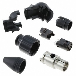 1 pcs : TARA5FX - CONN PLUG FMALE MINI XLR 5P SLDR