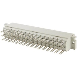 1 pcs : 09062326843 - CONN DIN RCPT 48POS PNL MNT GOLD