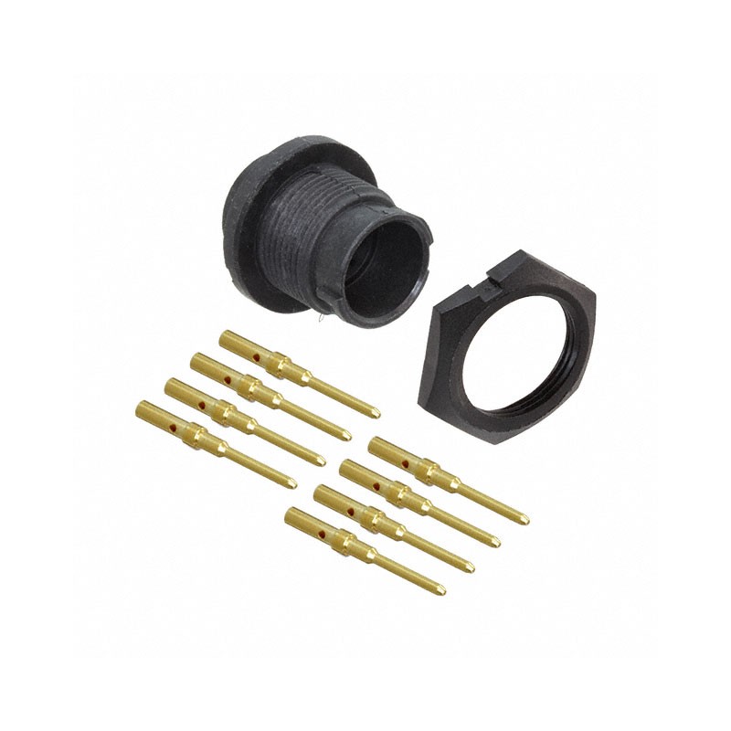 1 pcs : EN3P8MCX - CONN RCPT MALE 8POS GOLD CRIMP