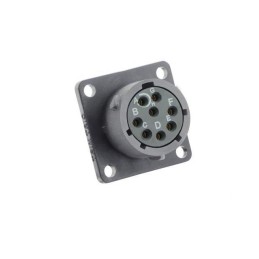 1 pcs : UTSX012E8S - SQUARE FLANGE RECEPTACLE, WITHOU