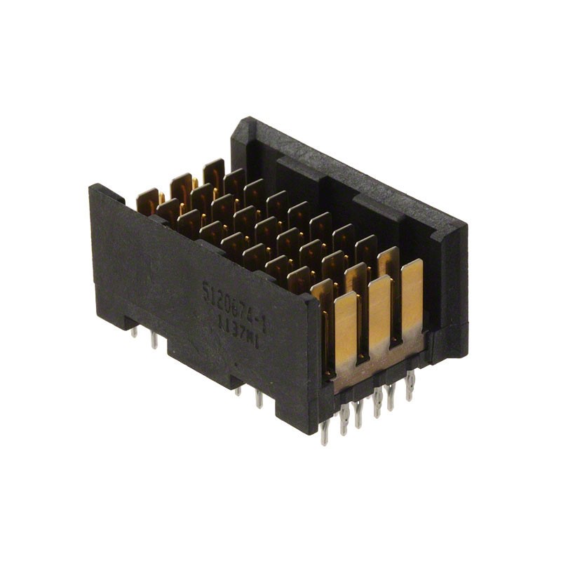 1 pcs : 5120674-1 - CONN HEADER DUAL BEAM 60POS PCB
