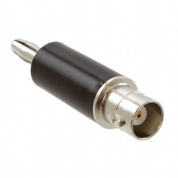 1 pcs : 1894 - ADAPT BNC JACK TO BAN PLUG BLK