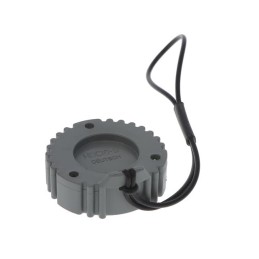 1 pcs : HDC16-9-JDL - DUST CAP, 9P, REC, GRY, LANYARD,