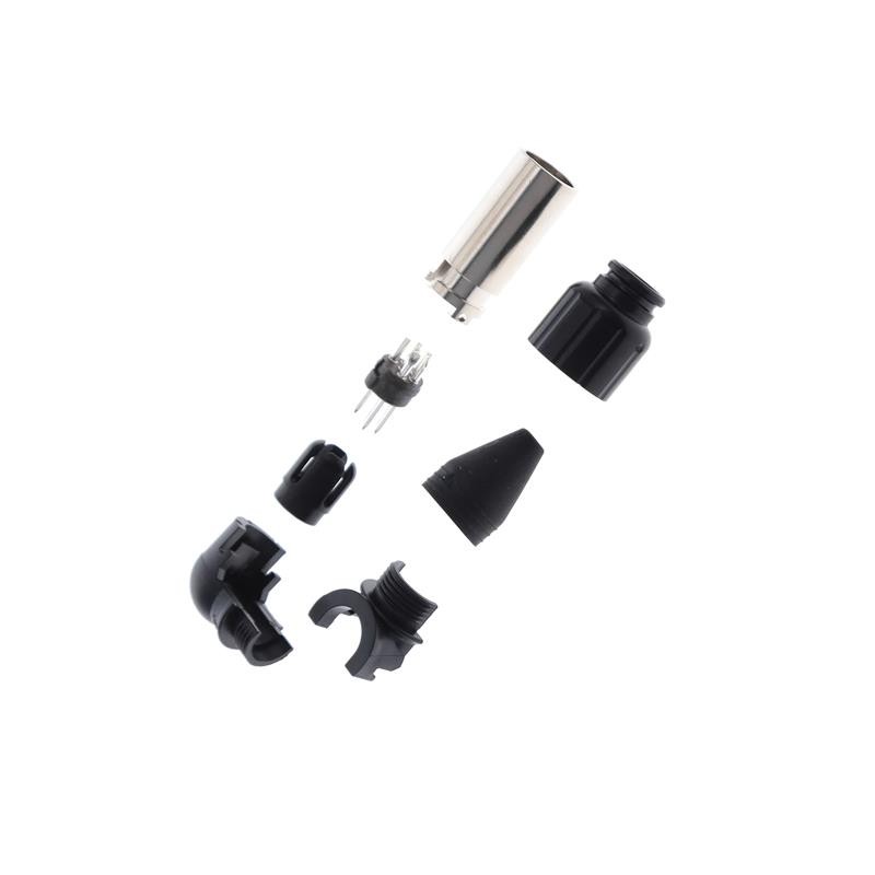 1 pcs : TARA6MX - CONN RCPT MALE MINI XLR 6P SLDR