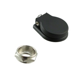 1 pcs : 515X - COVER JACK BLACK W/HARDWARE