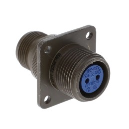 1 pcs : 97-3100A12S-3S - CONN RCPT FMALE 2P SILV SLDR CUP