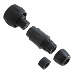 1 pcs : UTS6JC124P - CONN PLUG HSG MALE 4POS INLINE