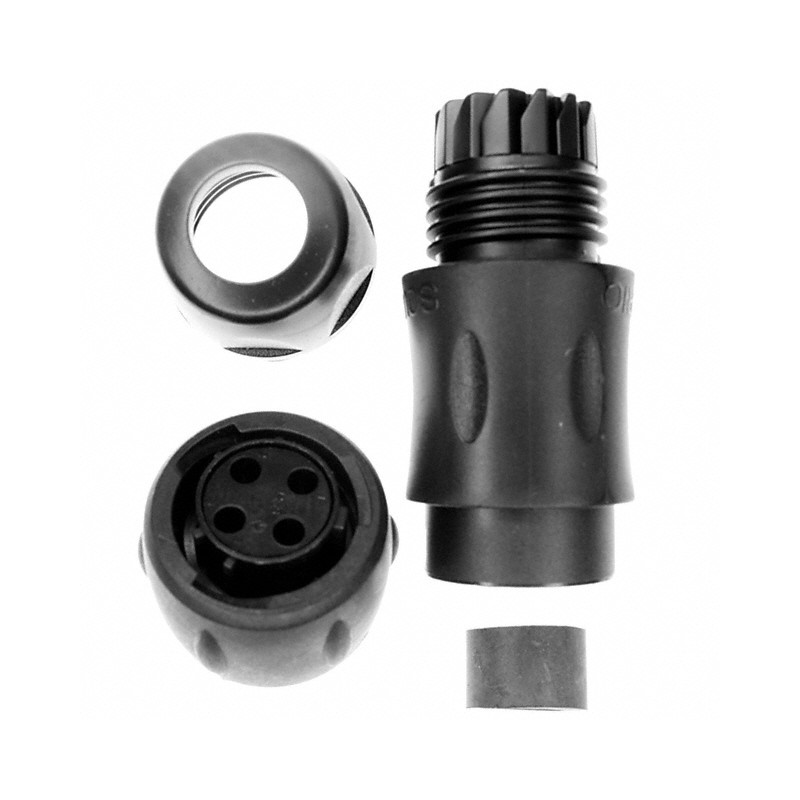 1 pcs : UTS6JC124S - CONN PLG HSG FMALE 4POS INLINE