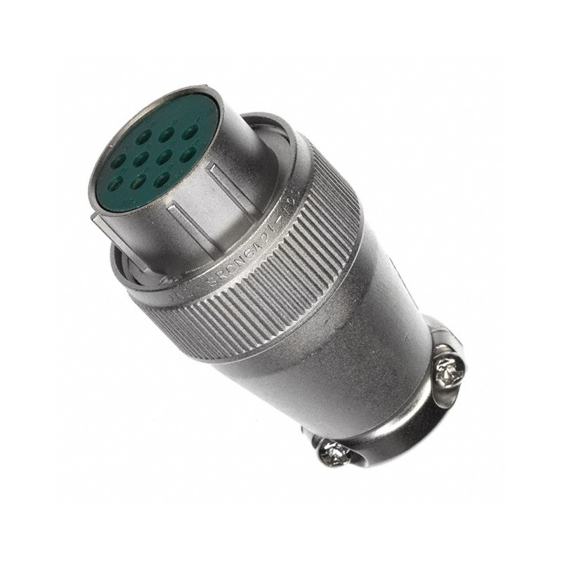 1 pcs : SRCN6A21-10S - CONN PLUG FMALE 10P SOLDER CUP