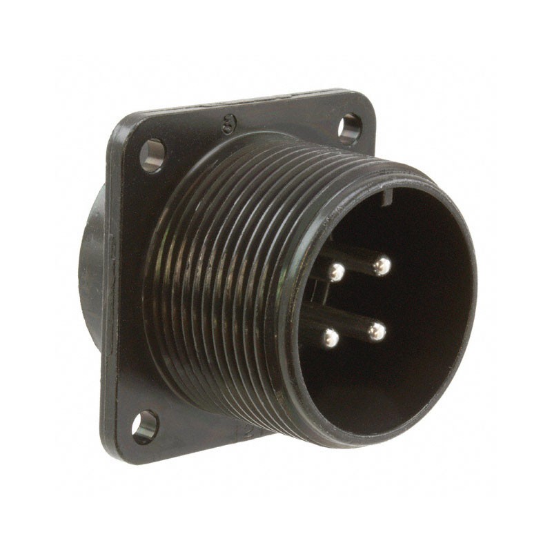 1 pcs : JL04V-2E18-10PE-B-R - CONN RCPT MALE 4P SOLDER CUP