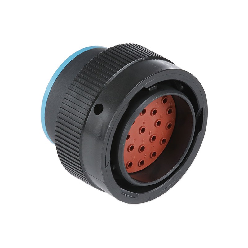 1 pcs : HDP26-24-23PE - CONN PLUG HSNG MALE 23POS INLINE