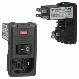 1 pcs : PS0SXS000 - PWR ENT MOD RCPT IEC320-C14 PNL