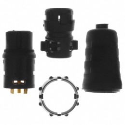 1 pcs : EN3C5FX - CONN PLUG FMALE 5P GOLD SLDR CUP