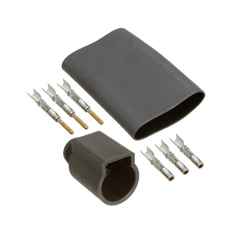 1 pcs : UTL1103G1P16AWG - CONN CIRC RCPT 4POS GOLD CRIMP