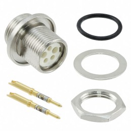 1 pcs : TS2P2M20 - CONN RCPT MALE 2POS GOLD CRIMP