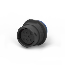 1 pcs : HDP24-18-8SE - REC, 8P, BLK, E, 12, S